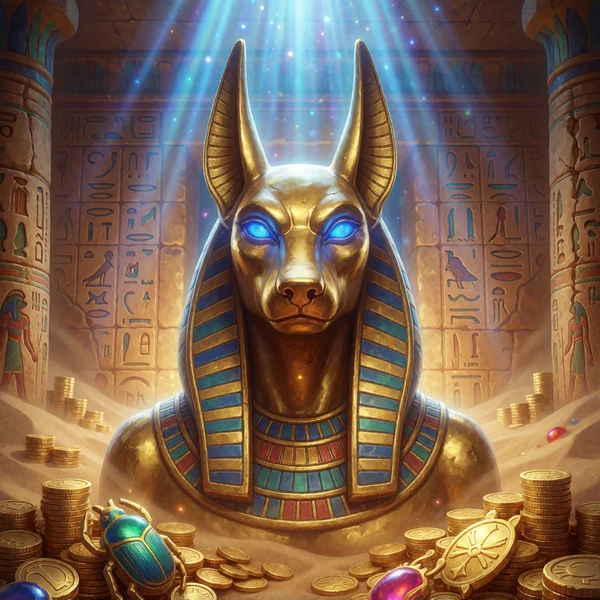 Hand of Anubis Slot von Hacksaw Gaming - &auml;gyptischer High-RTP-Slot im DudeSpin Casino